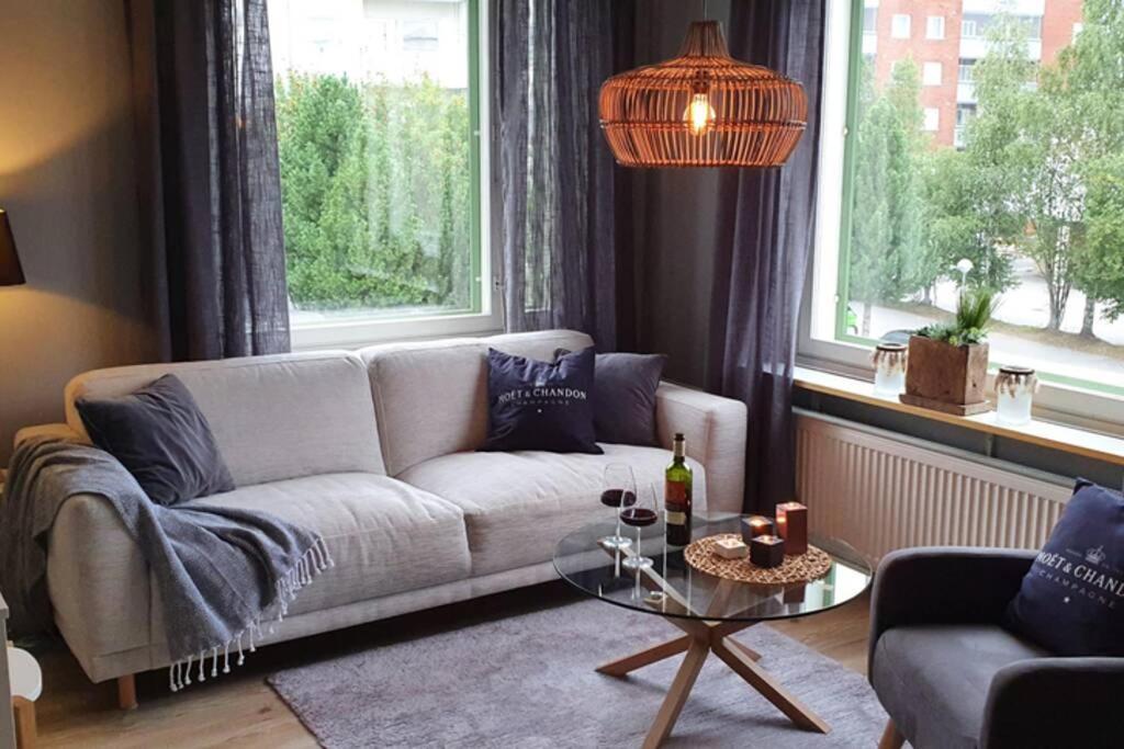 Apartment Sanctus Nicolaus With Sauna Рованиеми Экстерьер фото